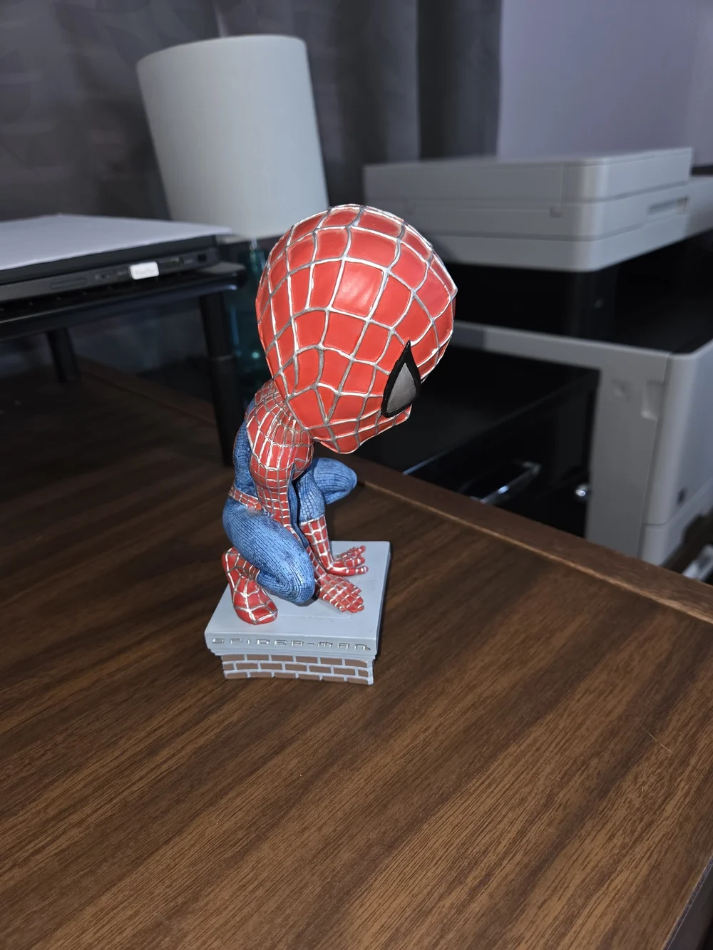 Marvel Comics Spider-Man Head Knocker/Bobblehead Figure By NECA 2002, Great!